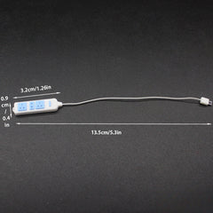 Realistic Pink Power Strip for OB11 Dollhouse Decoration