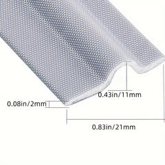 200cm Sliding Window Sealing Strip Plastic Steel Aluminum Alloy Windshield