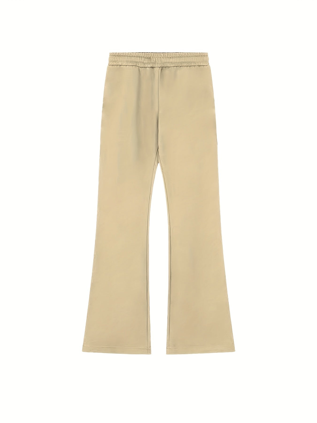 Classic Casual Bell Bottom Joggers Men's Pants