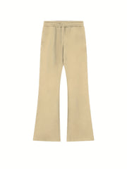 Classic Casual Bell Bottom Joggers Men's Pants