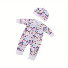 Bee and Unicorn Doll Clothing Set for 17-18 Inch Dolls