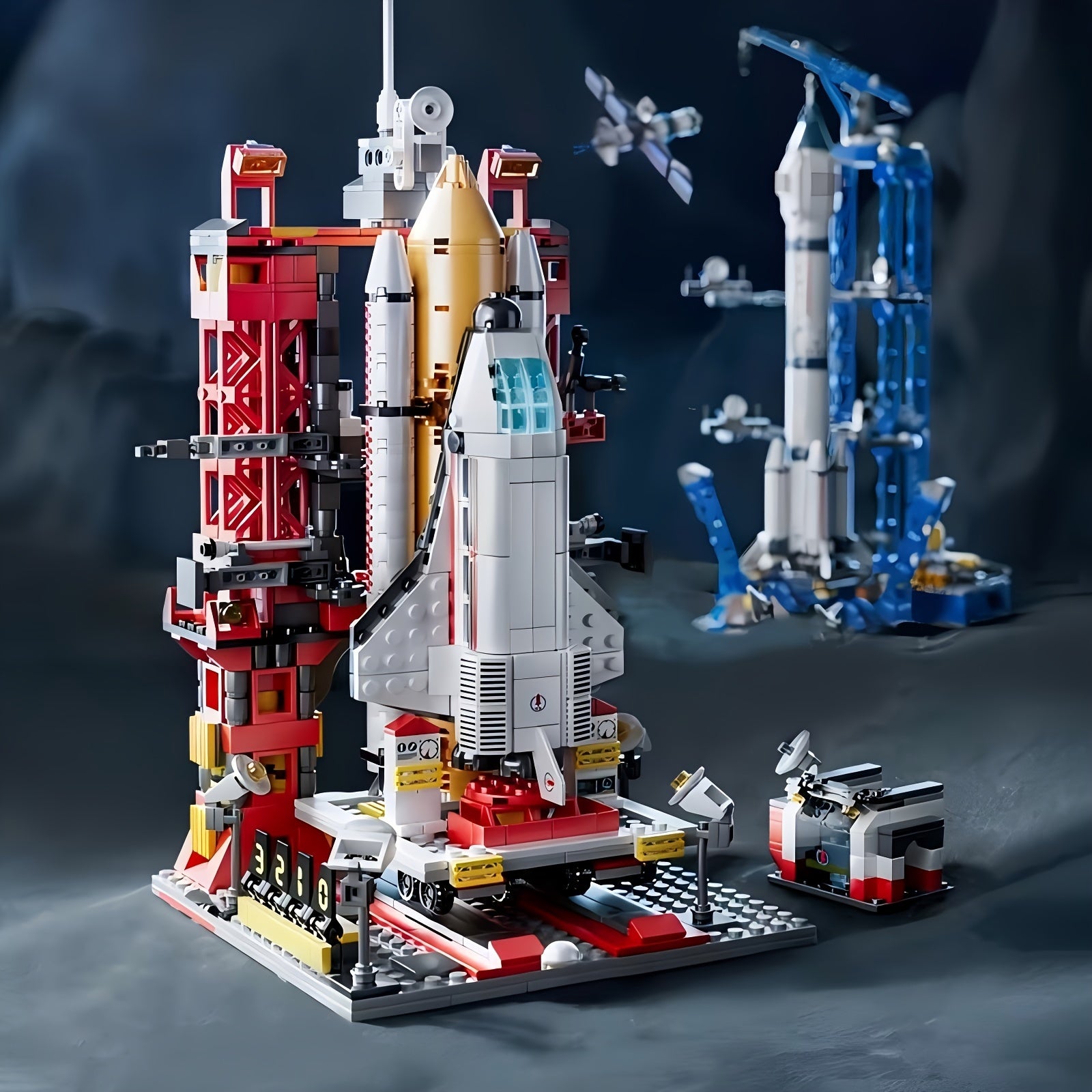 Space Blocks 500 Piece Exploration Building Set for Kids – CRAZE