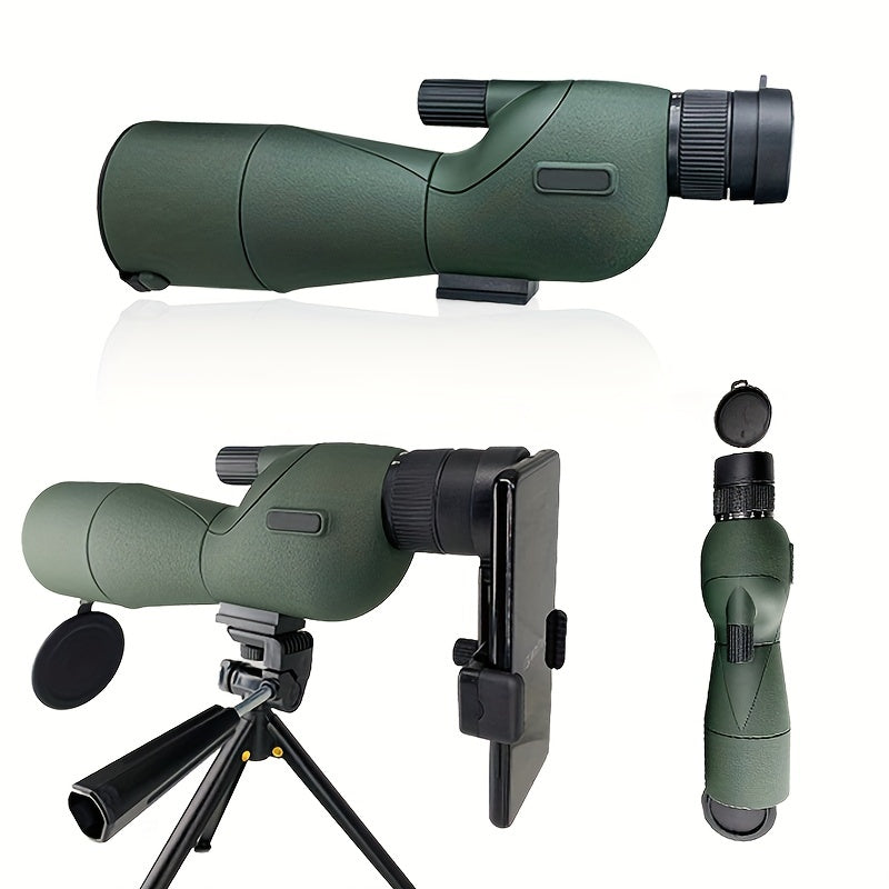 High Powered Monocular Telescope 25-75x Magnification 60mm Objective Lens