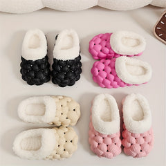 Girls Plus Fleece House Shoes - Non Slip Soft Bottom Walking Shoes