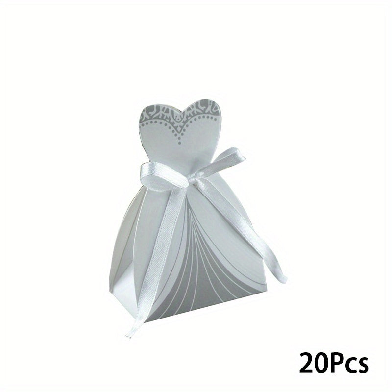 20pcs Wedding Candy Box High end Wedding Suit Candy Box Creative Wedding