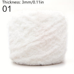 Coral Velvet Wool Thread Towel DIY Material 100 Acrylic 95g 3mm
