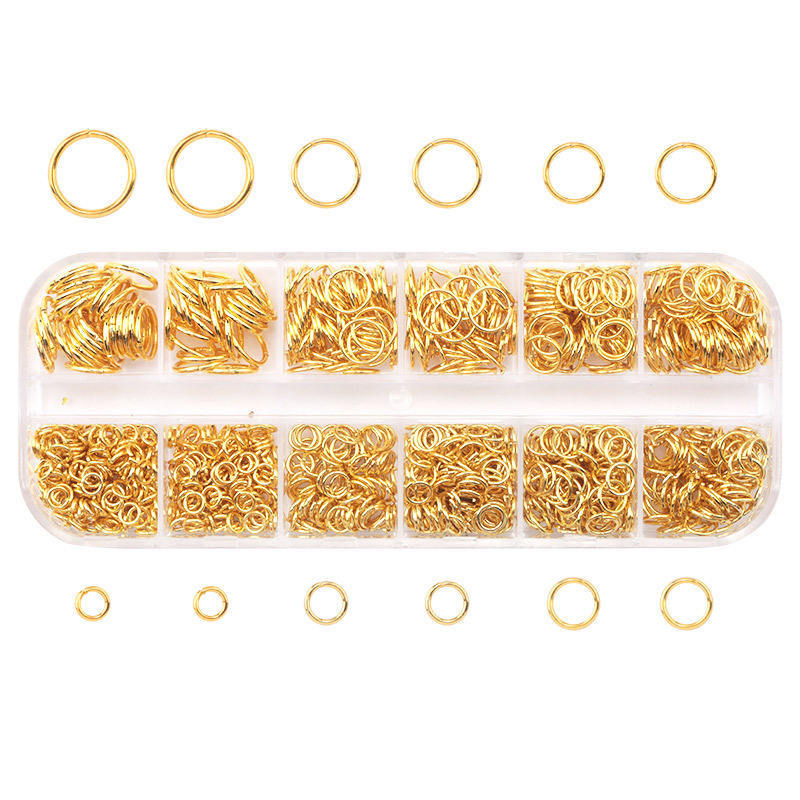 Mixed Size Ring DIY Set 4mm 5mm 6mm 7mm 8mm 10mm