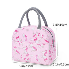 Hand Lunch Box Bag Thermal Insulation Patch Pocket Aluminum Foil Layer