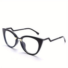Cat Eye Anti Light Glasses For Women Men Clear Lens Glasses