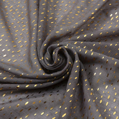 Hot Stamping Hijab Cotton Tassel Scarf Head Wrap