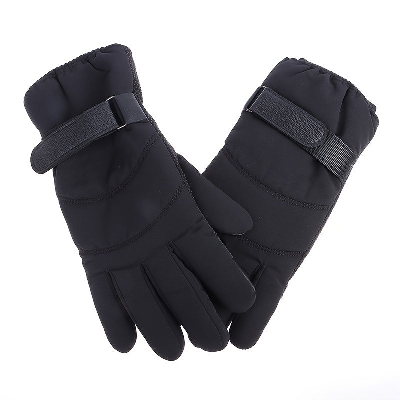 Men's Waterproof Oven Gloves Ski Riding Windproof Gloves