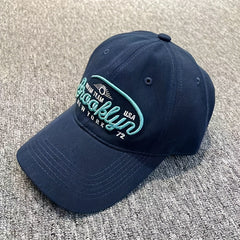 Big Head Circumference Men's Retro Baseball Cap Embroidered Sunshade Peaked Cap