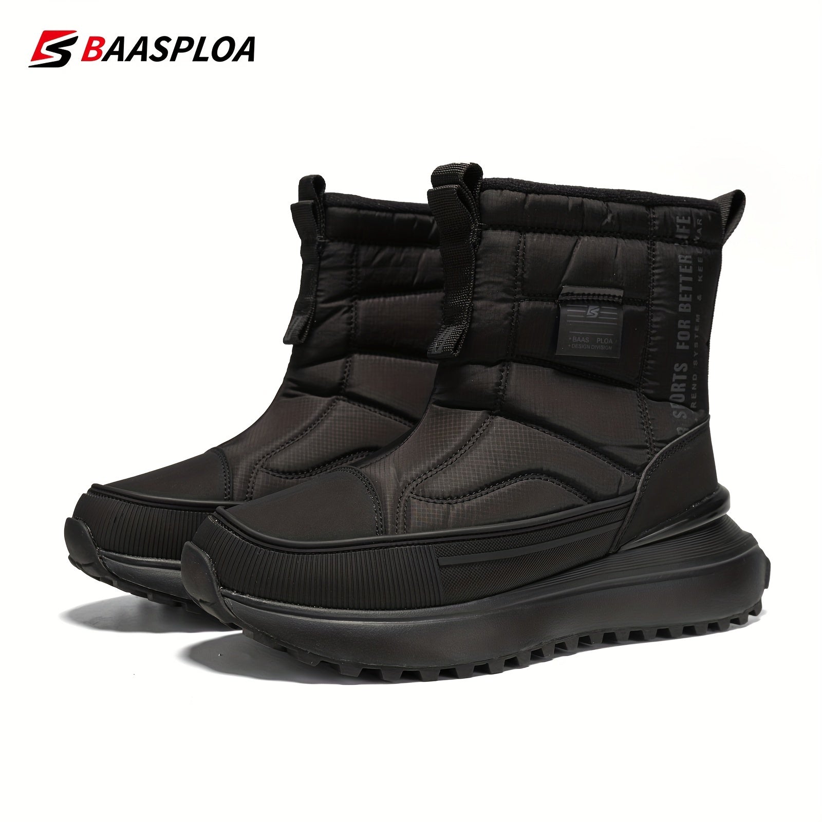 Women's Non slip Chunky Snow Boots High Top Hiking Boots