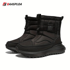 Women's Non slip Chunky Snow Boots High Top Hiking Boots