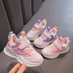Girls' Casual Low Top Sneakers Breathable Lightweight Anti Slip Shoes