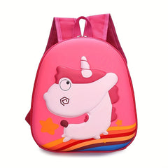 Kids Hard Shell Backpack Cartoon Rabbit Unicorn Dinosaur Kindergarten Bookbag