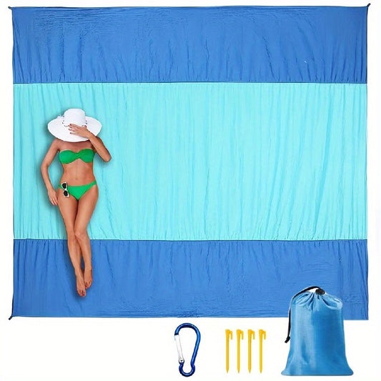 Oversized Waterproof Beach Blanket for Travel Camping Hiking Picnic