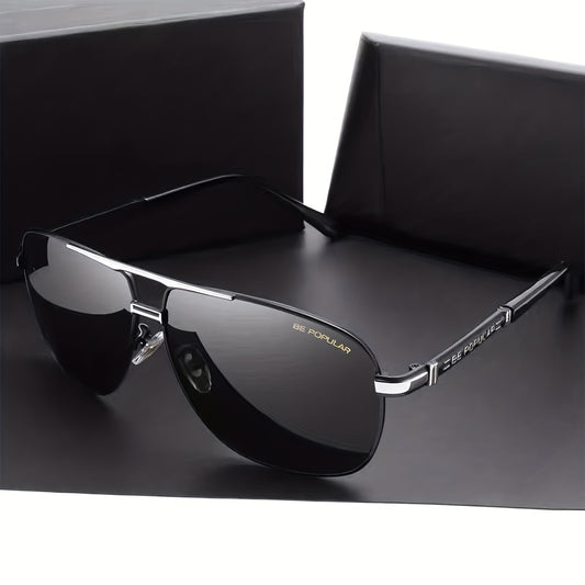 Polarized Photochromic Aviator Sunglasses UV400