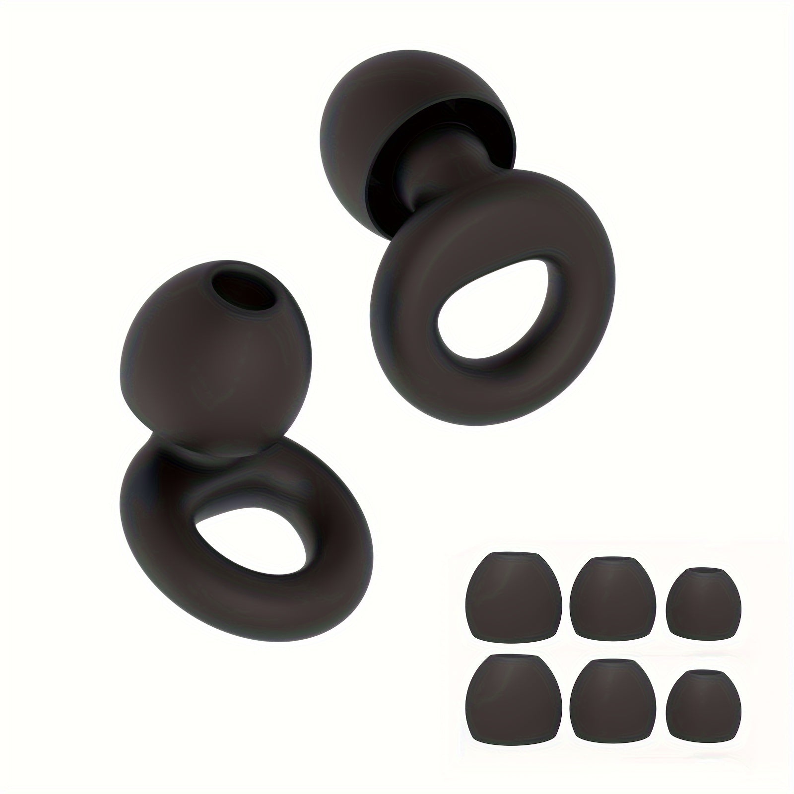 Quiet Ear Plugs for Noise Reduction in Soft Silicone for Sleep Sensitivity
