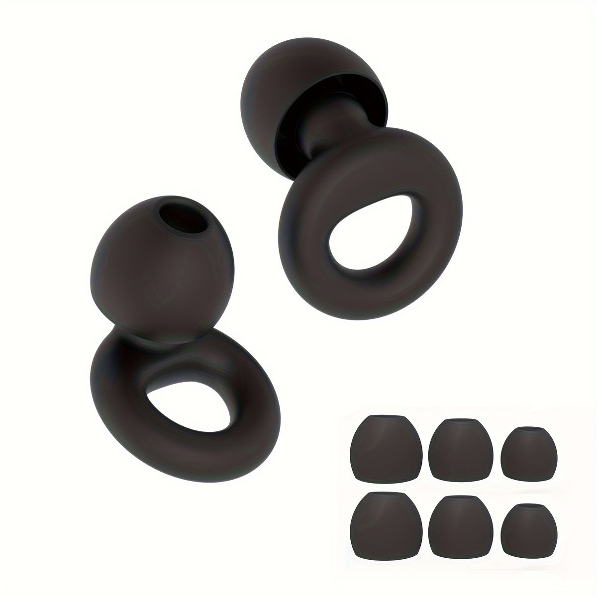Quiet Ear Plugs for Noise Reduction in Soft Silicone for Sleep Sensitivity