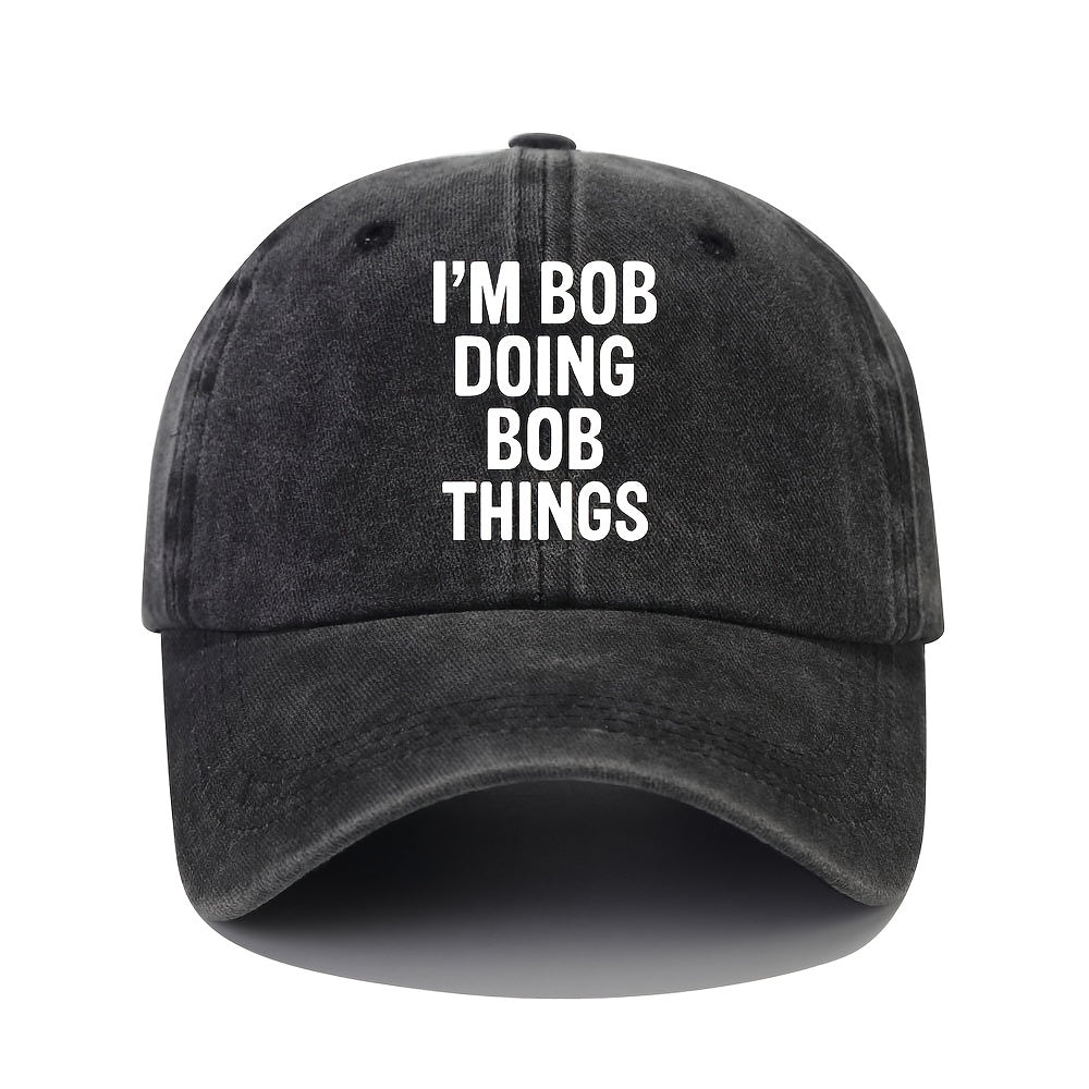 Bob Doing Bob Things Baseball Cap