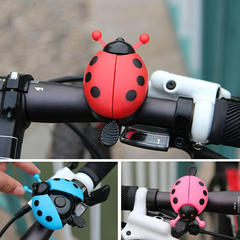 Bicycle Ladybug Bell Cute Cycling Alarm Horn for Kids