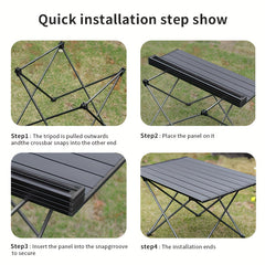 7050 Aluminum Alloy Folding Table for Outdoor Camping