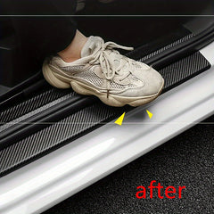 3D Nano Carbon Fiber Car Sticker Tape Anti-Scratch Protection Film
