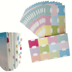 120pcs Sticky Index Tabs Writable Self-adhesive