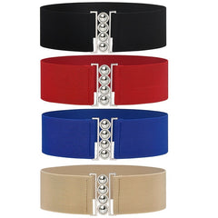 Vintage Elastic Wide Belt for Women