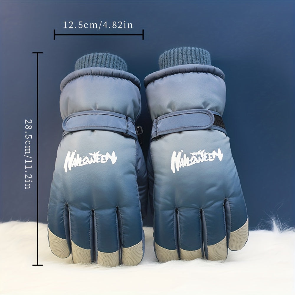 Unisex Skiing Gloves Waterproof & Windproof Snowboard Gloves