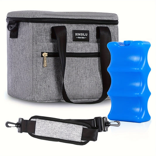 XINSILU Insulated Lunch Bag Ice Pack Leakproof Cooler Tote