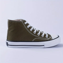 Men's High Top Sneakers Lace Up Casual Outdoor Walking Shoes