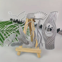 Owl Metal Cutting Dies And Stamps For Scrapbooking