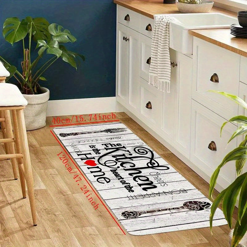 Soft Kitchen Rug Cushioned Anti-Fatigue Waterproof Non-Slip Runner Rug
