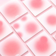 50 Sheets Pink Memo Pad Self Stick Tab Office School
