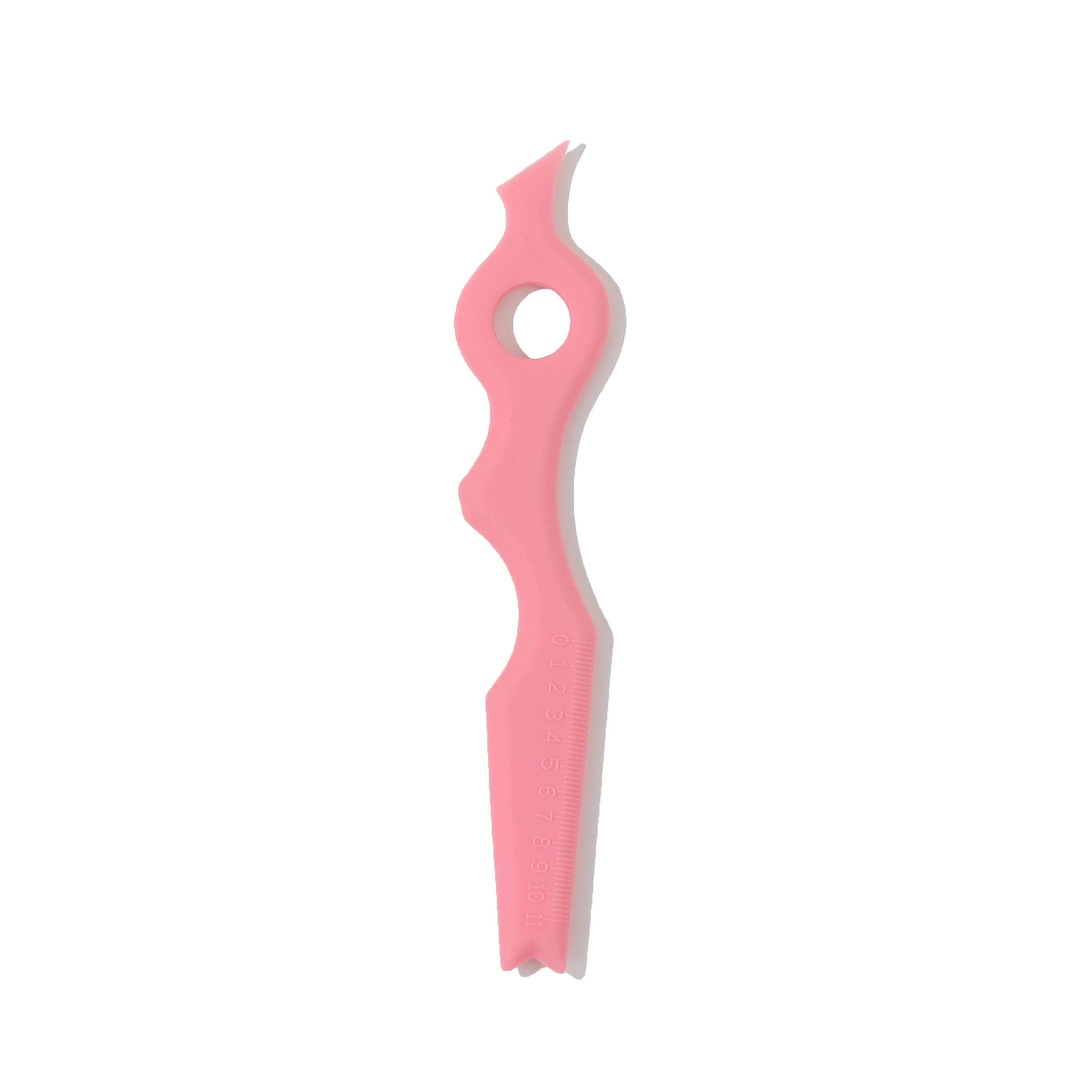 Silicone Beauty Ruler For Eyeshadow & Lipstick - Eyeliner Guide Template