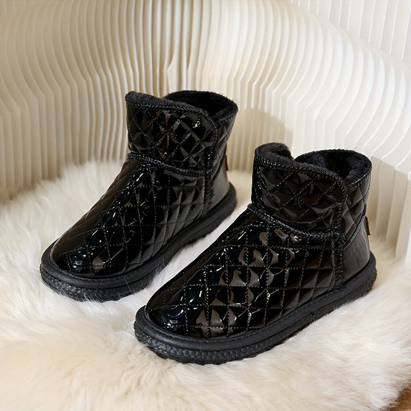 Women's Winter Waterproof Snow Boots Non Slip Warm Short Boots