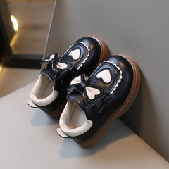 Girls' Bowknot Flat Shoes, Comfortable Non-slip Walking Shoes