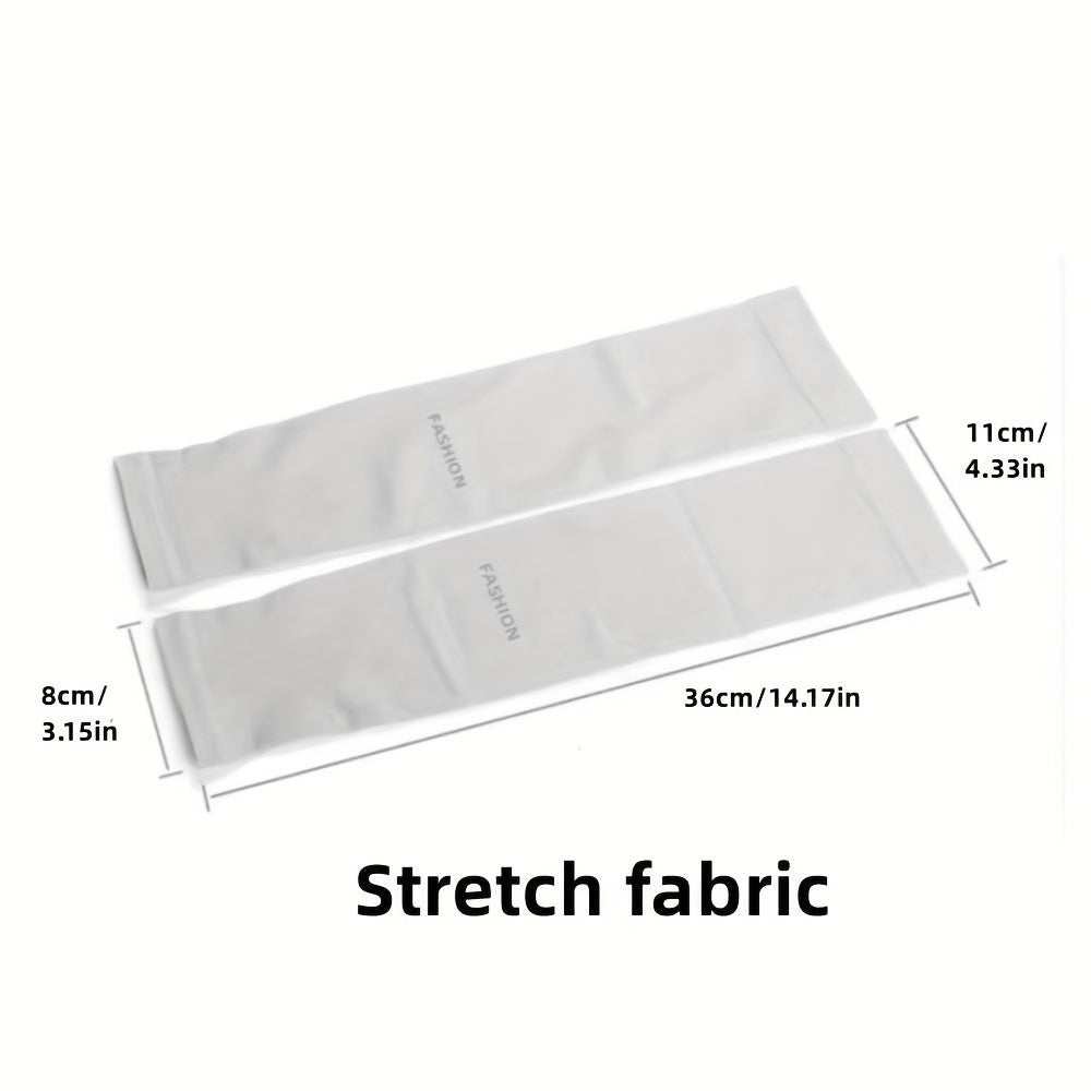 Women Sun Protection Arm Sleeves Outdoor Cycling UV Protection Arm Sleeves