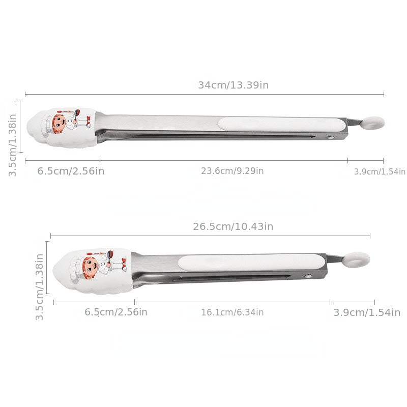 Stainless Steel Food Clip for Kitchen Camping Picnic