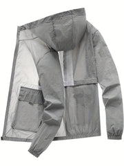 Sun Protection Hooded Jacket for Couples - Perfect for Outdoor Activities