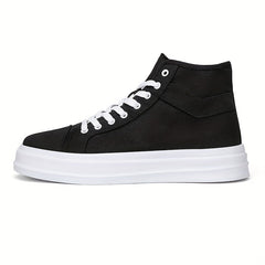 Women's Canvas High Top Lace Up Board Shoes