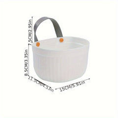 Wall Mounted Hanging Basket Organizer For Bathroom