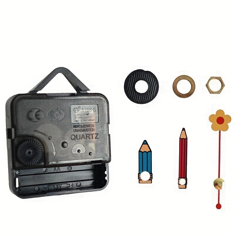 DIY Silent Quartz Clock Movement Set for Children's DIY Clock