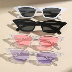 Y2K Cat Eye Sunglasses UV400 Sun Shades Glasses