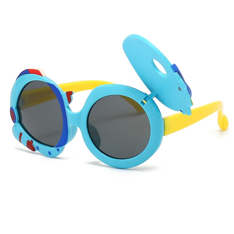 Children's Cartoon Round Sunglasses UV Protection