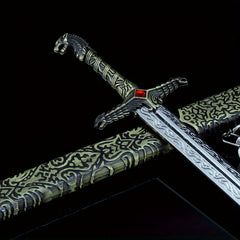 Mini Sword Pendant Key Chain Model With Sheath Toy Sword Pendant