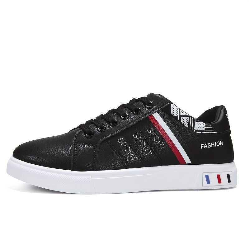 Men's Lace up Skate Shoes Breathable Sneakers with Traction