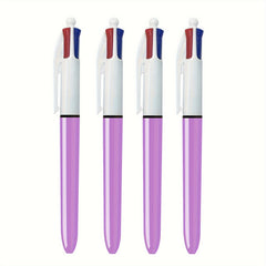 DORESS 4 Count Pack Ballpoint Pens Medium Point 1.0mm 4 Colors